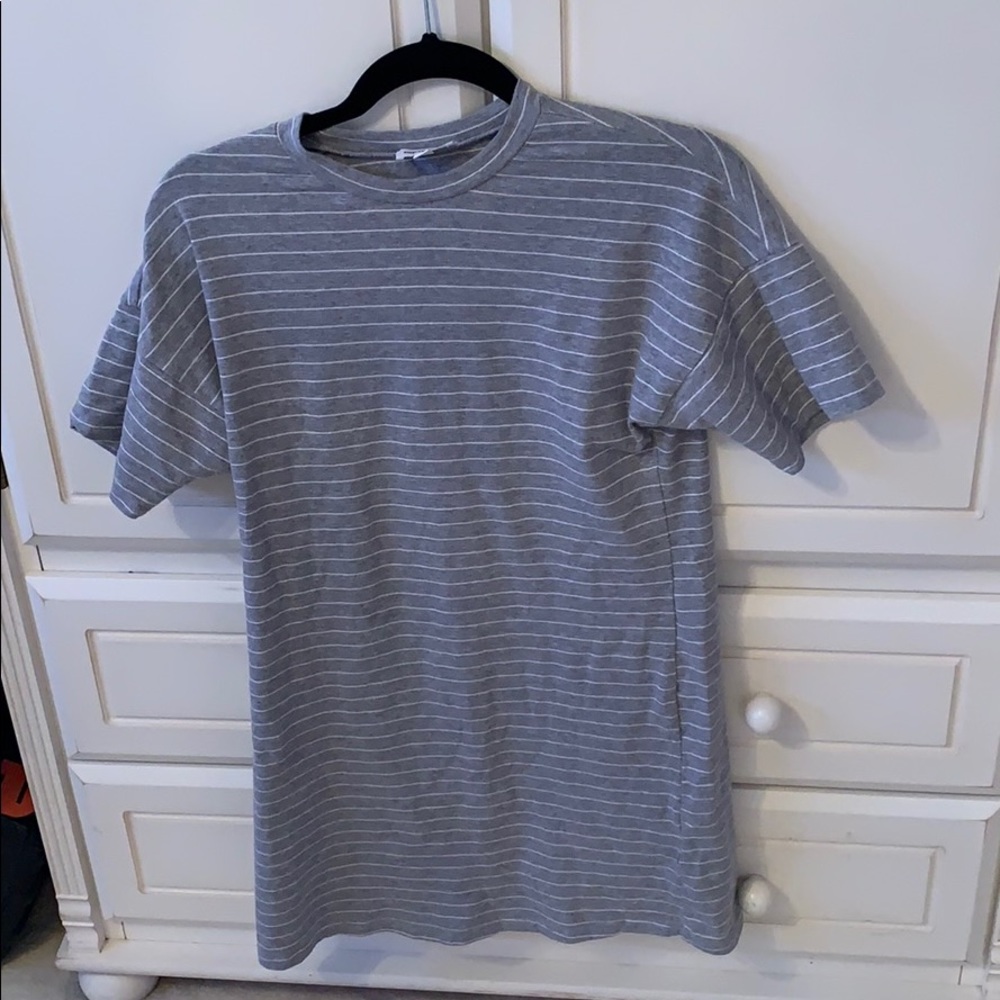 Superdown Stripe t shirt dress